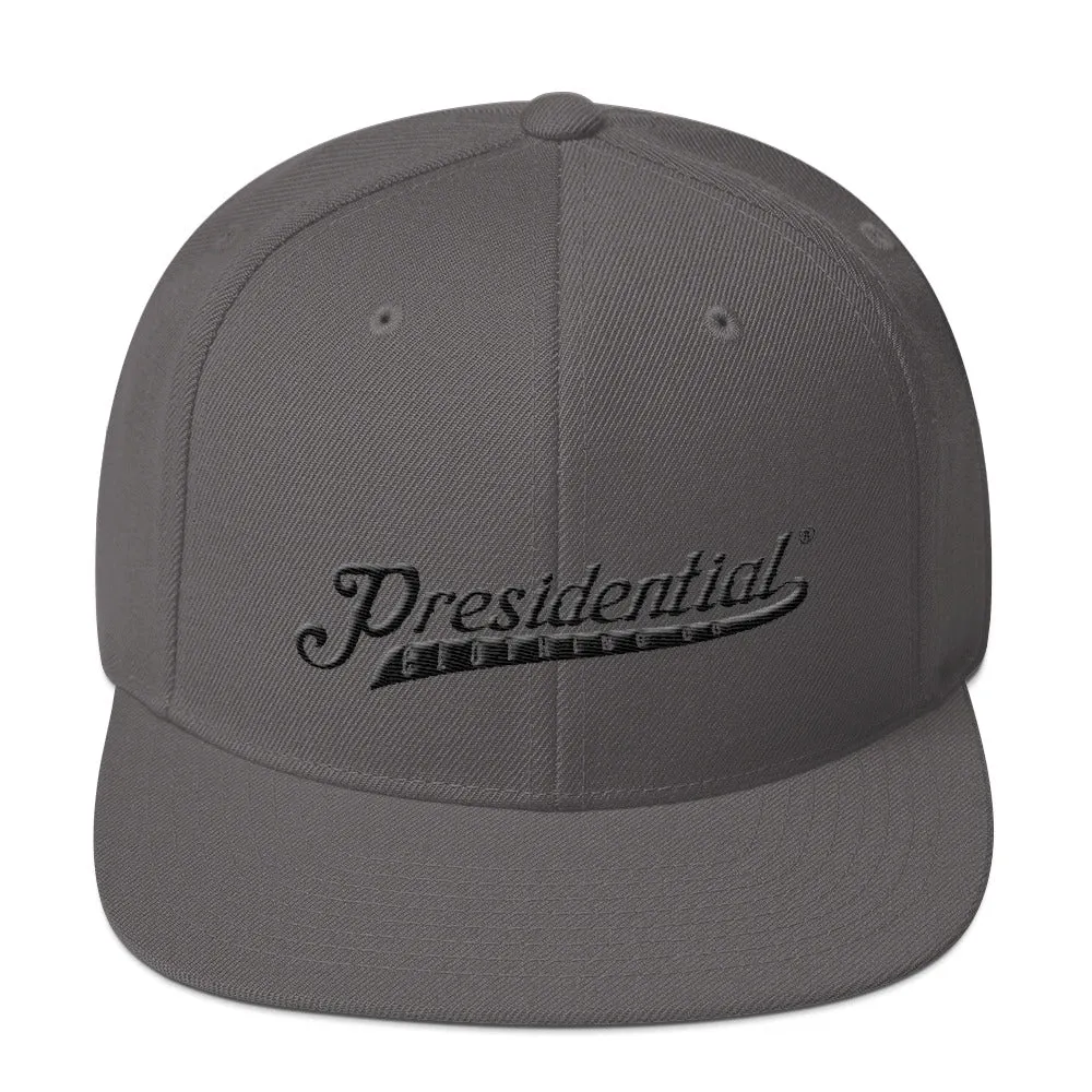 Presidential® Clothing Co P On Back | Snapback Hat