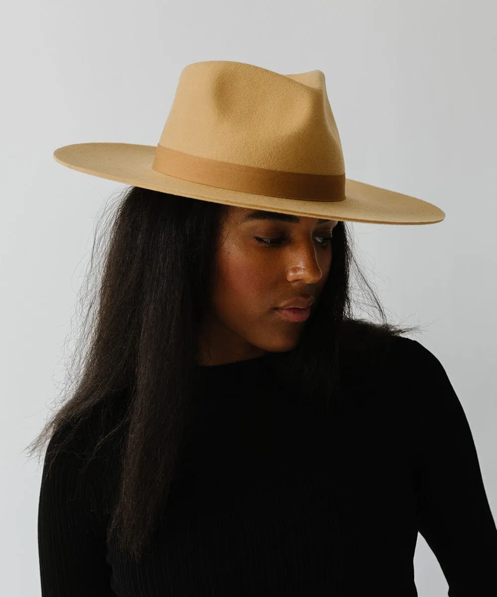 Raine Wide Brim Fedora