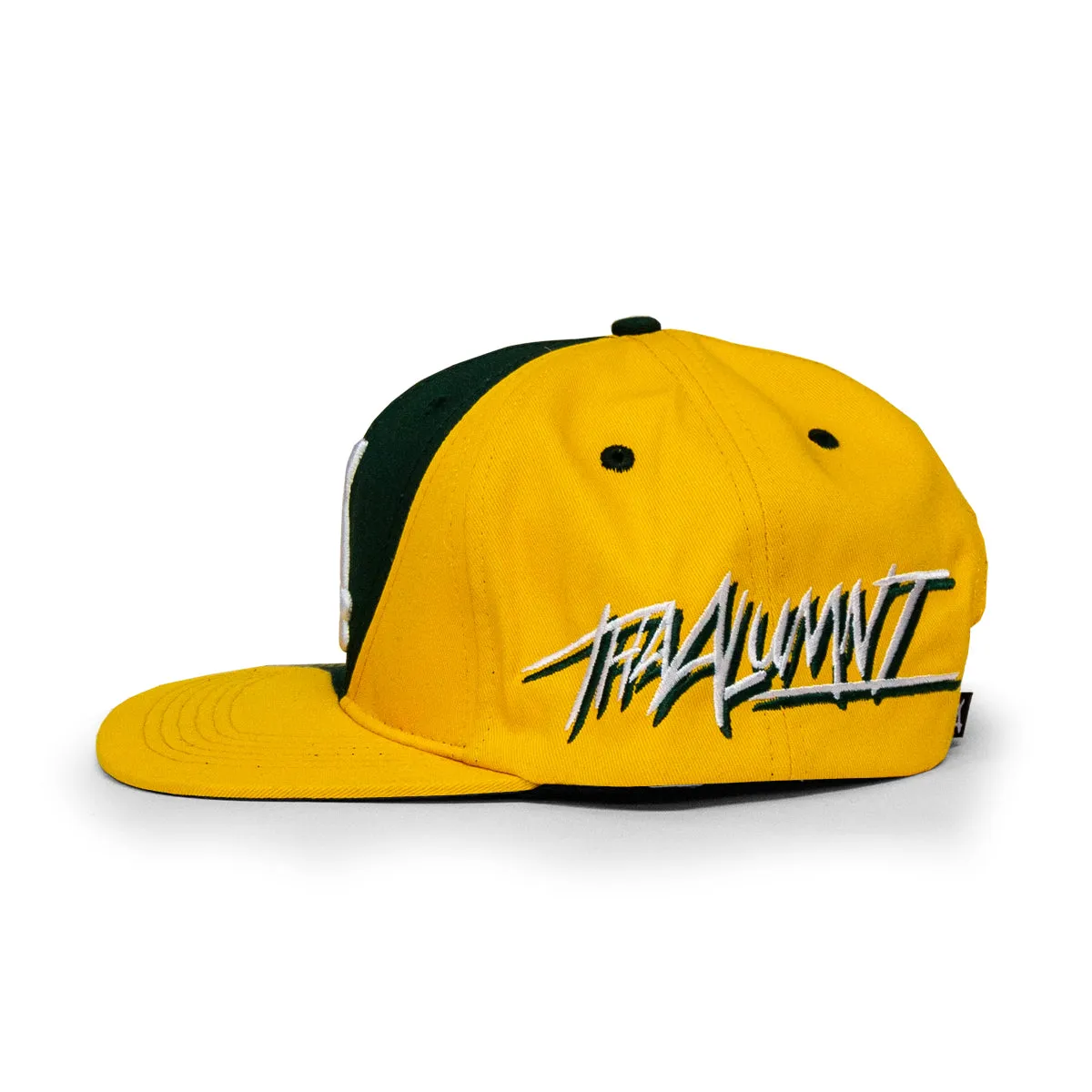 RETRO OAKLAND SNAPBACK (GREEN/YELLOW)