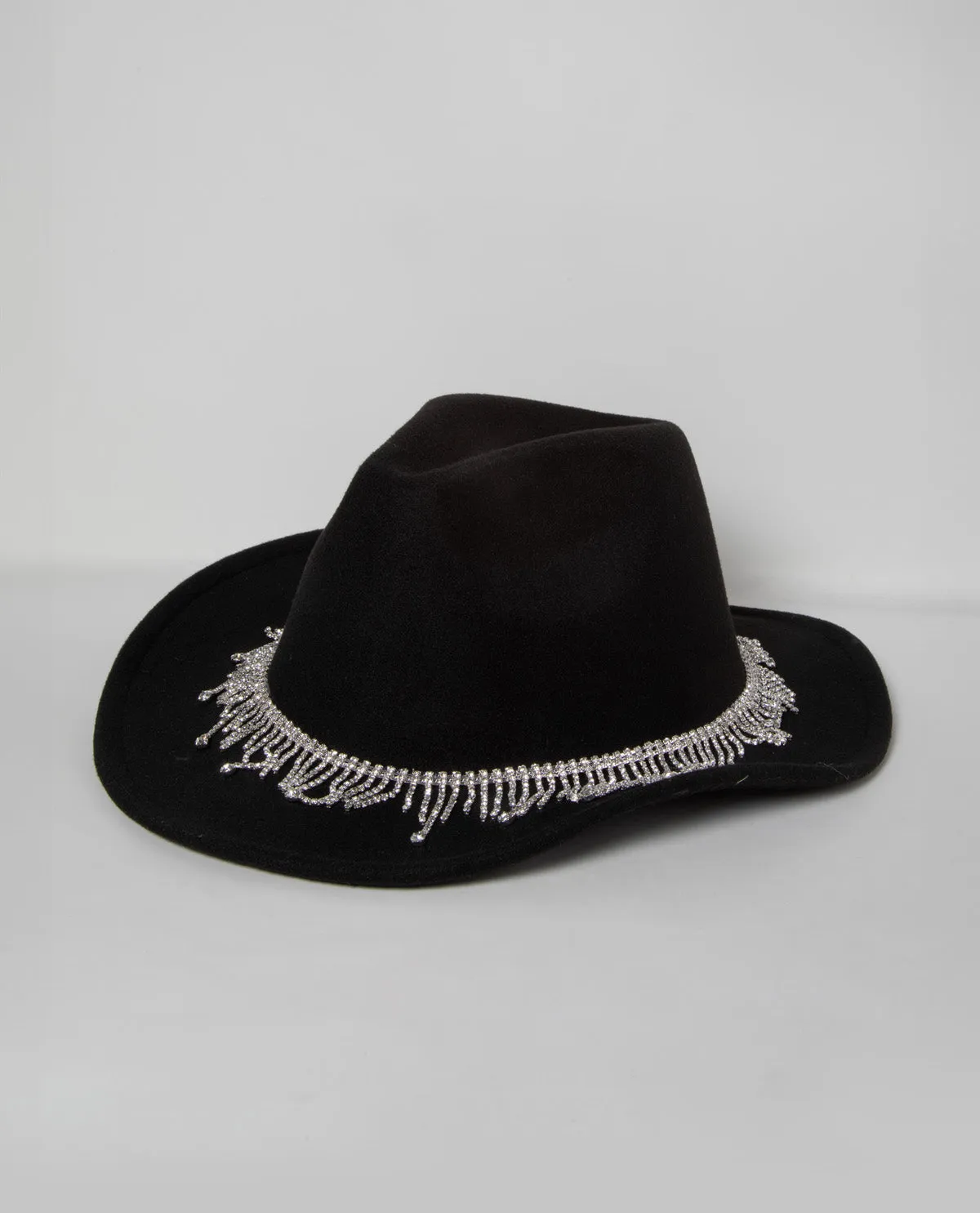 Rhinestone Cowgirl Wide Brim Hat