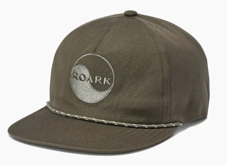 Roark Balance Organic Packable Strapback Hat - Dark Brown