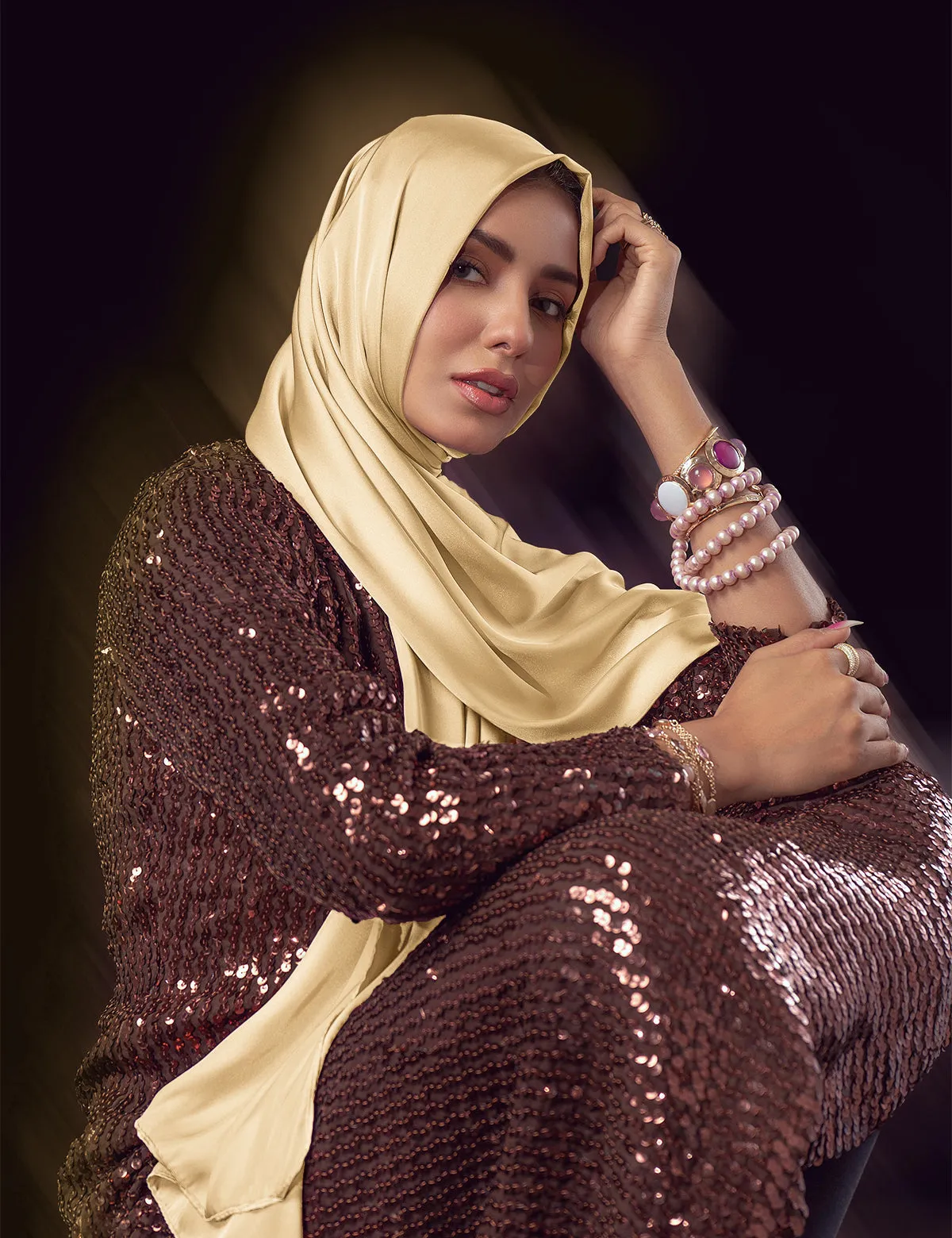 Satin Silk - Cream