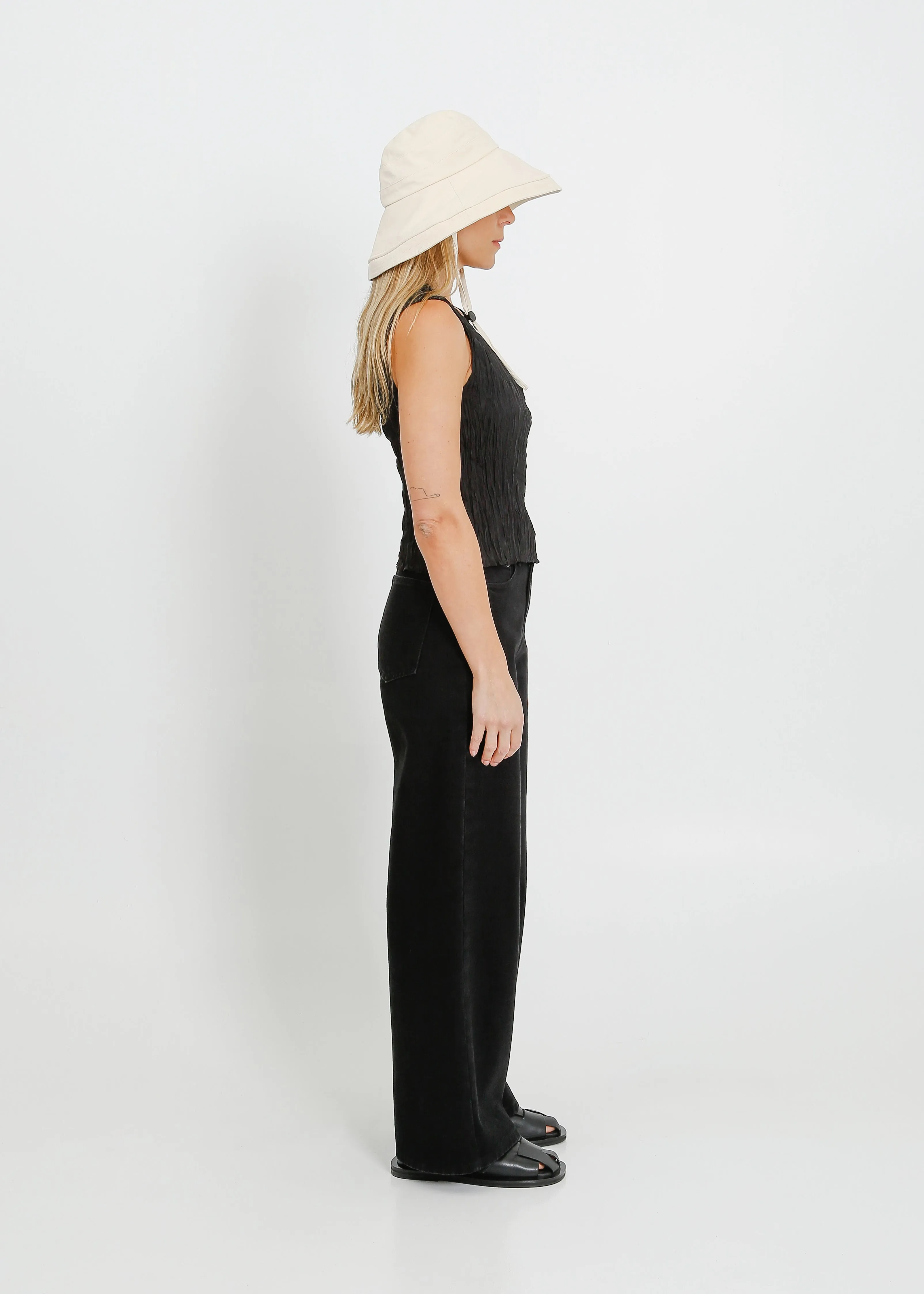Creamy and Soft Luxury Hat