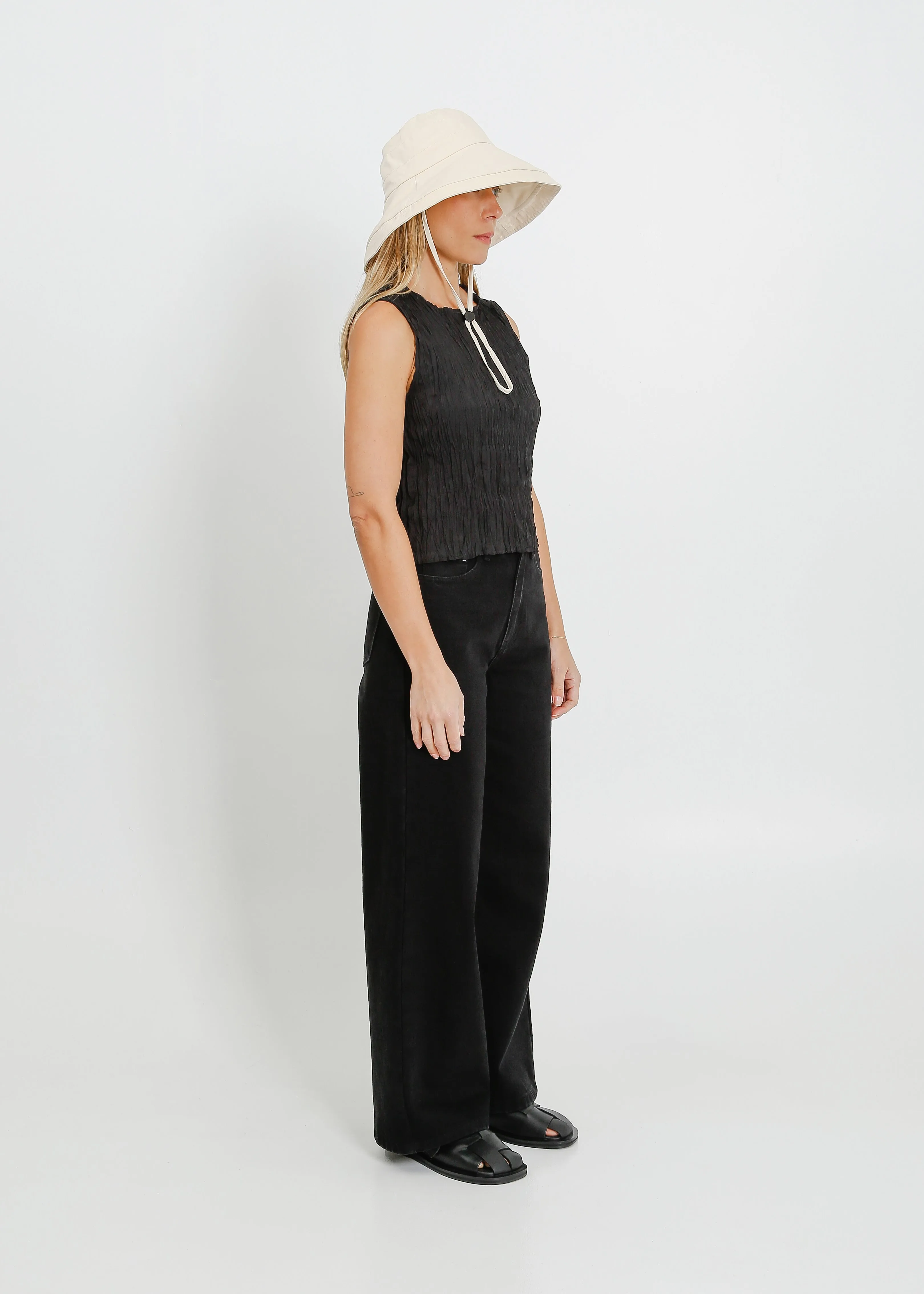 Creamy and Soft Luxury Hat