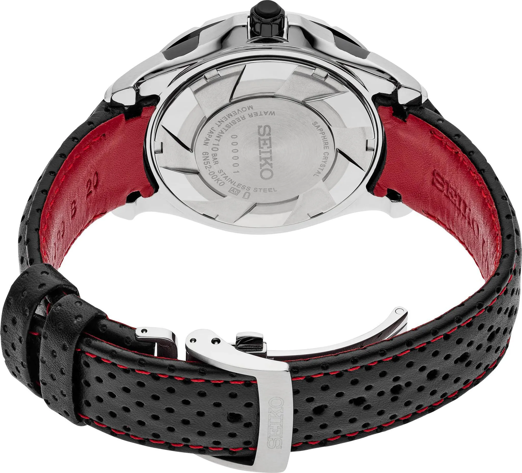 Seiko Coutura Mens Red Dial Watch SUR567