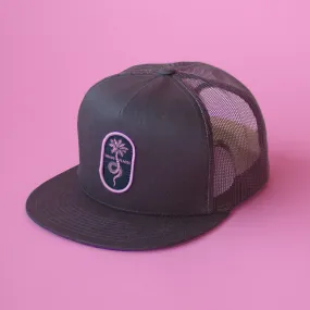 Breathable Mesh Trucker Hat for Sun Protection in Shady Places