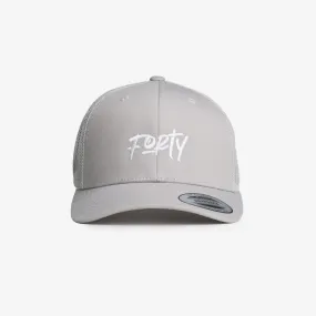 Sigmund Trucker Cap (Grey/White)