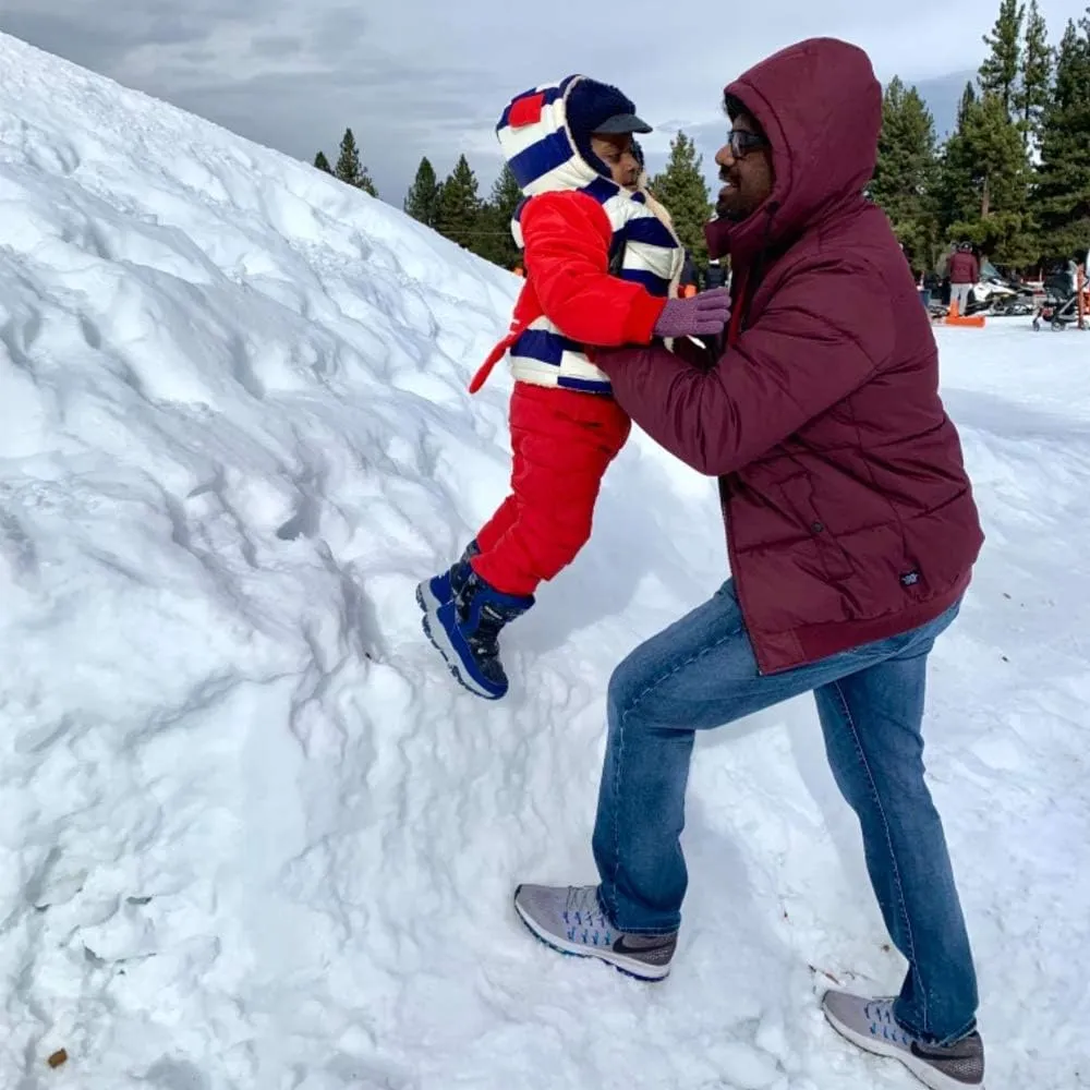 UGREVZ Girls Boys Snow Pants 2-9 Years old Thick Winter Warm Pants Girl Activewear Clothes
