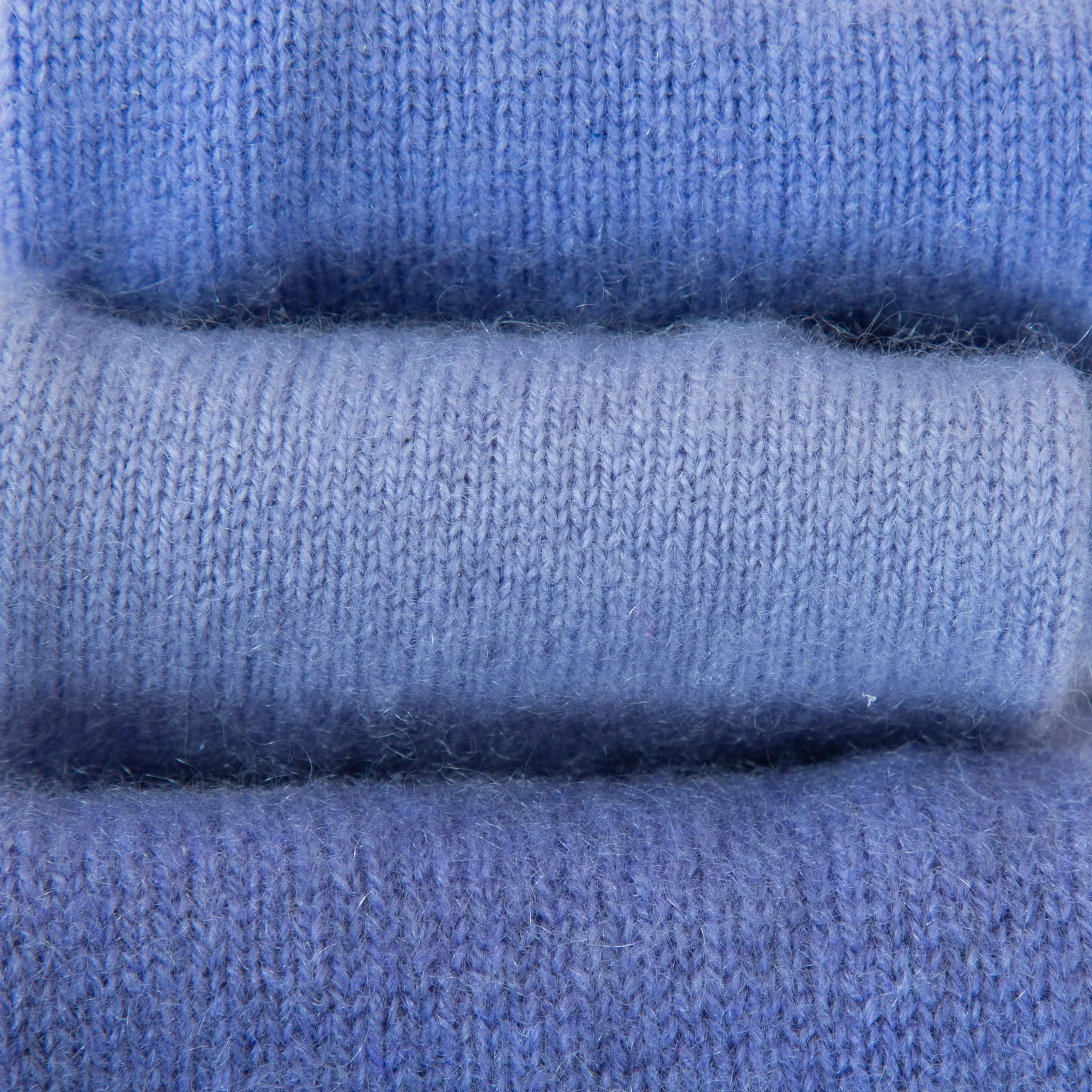 Wisteria Cashmere Fingerless Gloves
