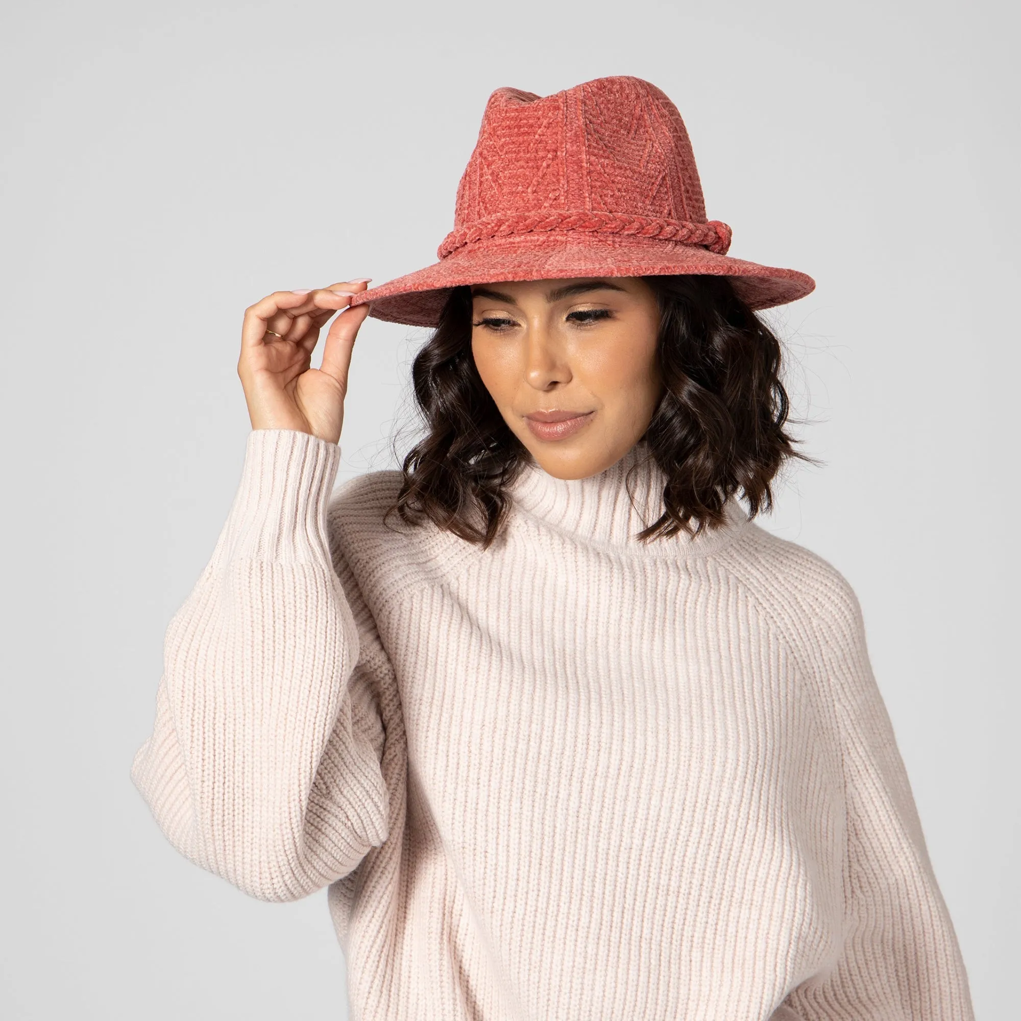 Women's Chenille Patterned Knit