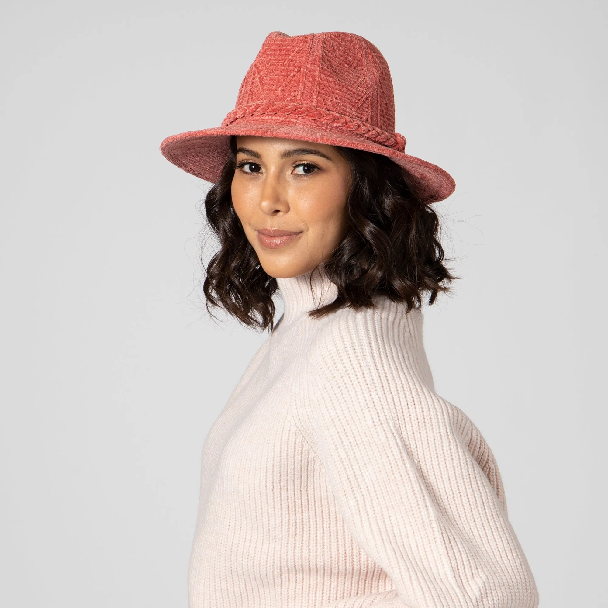 Women's Chenille Patterned Knit