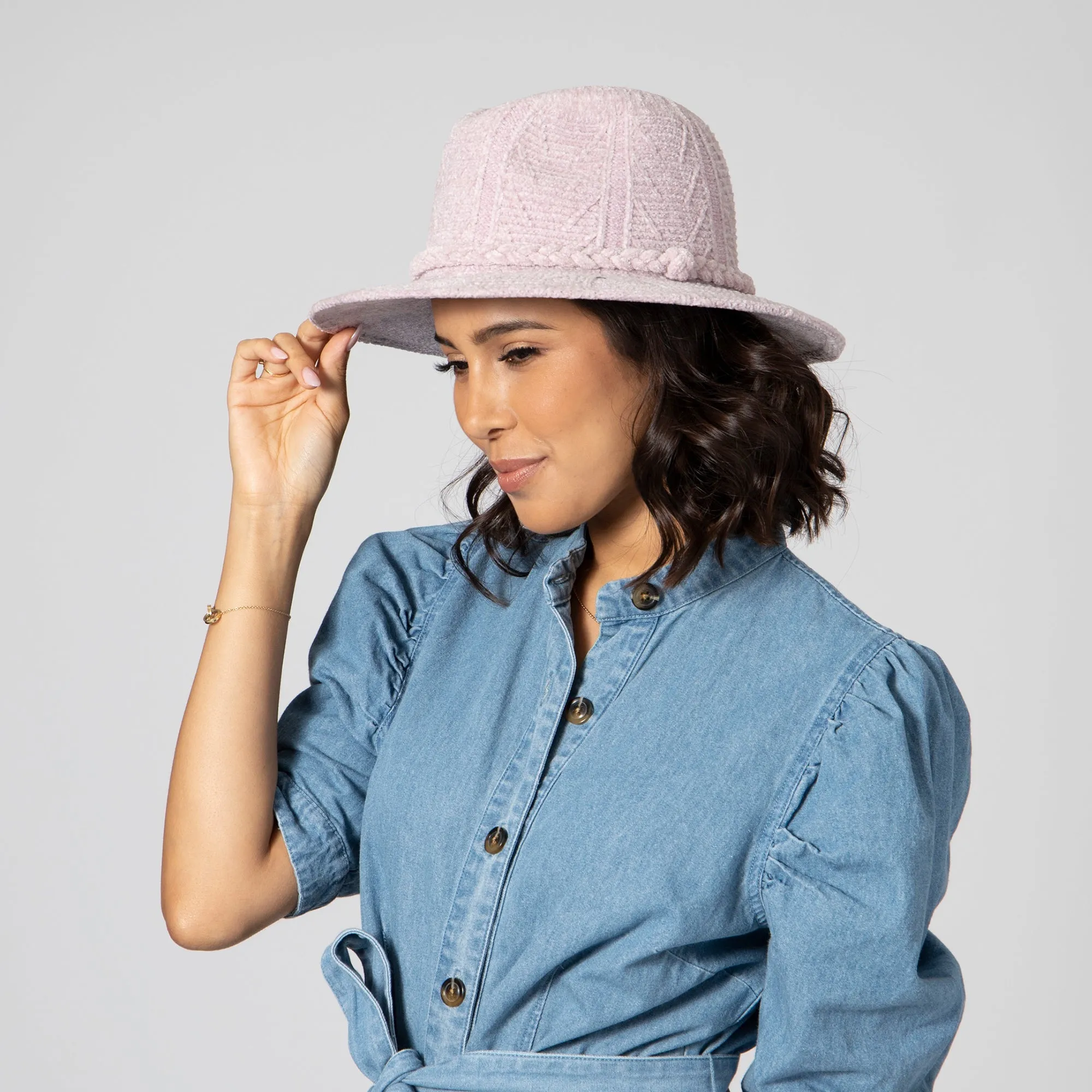 Women's Chenille Patterned Knit