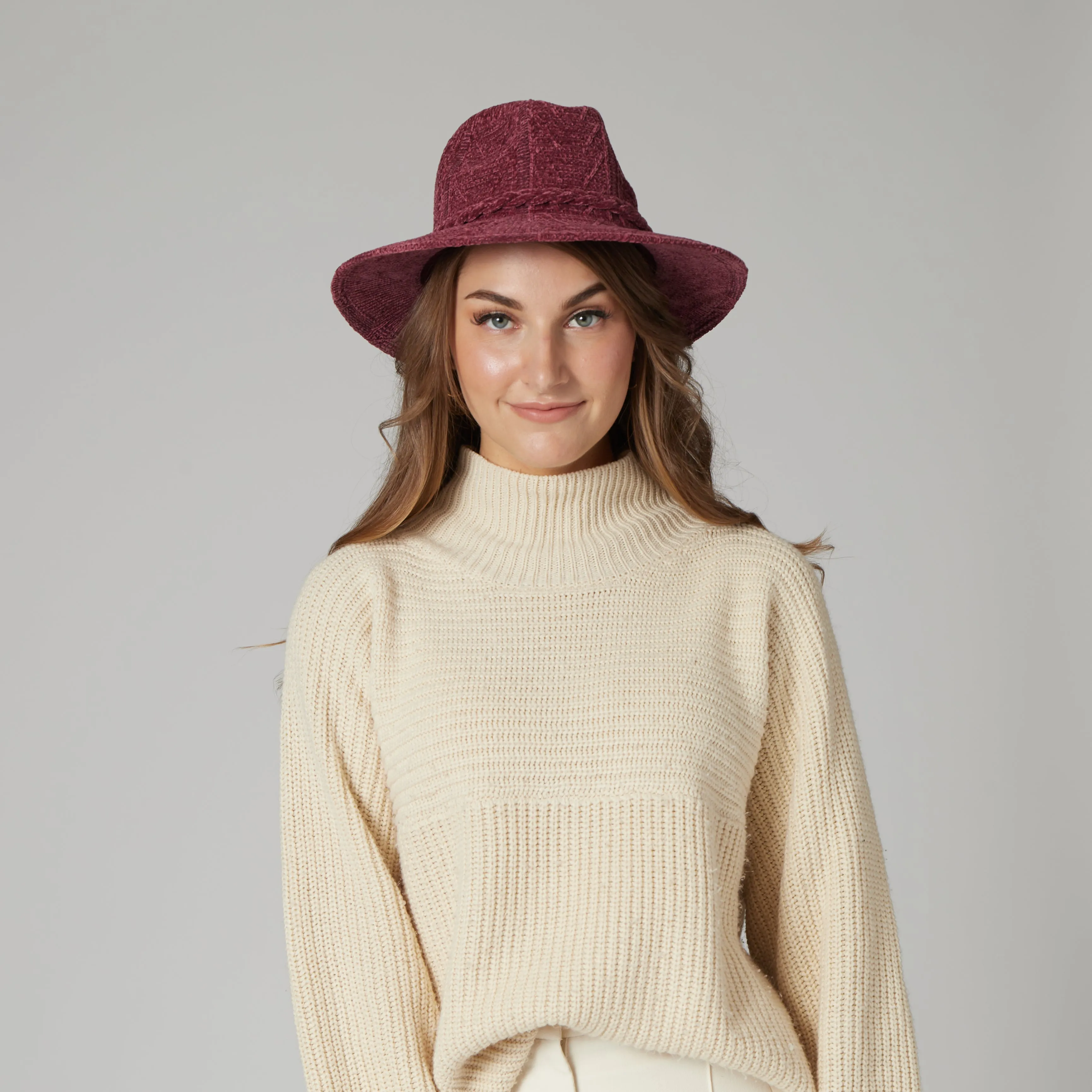 Women's Chenille Patterned Knit