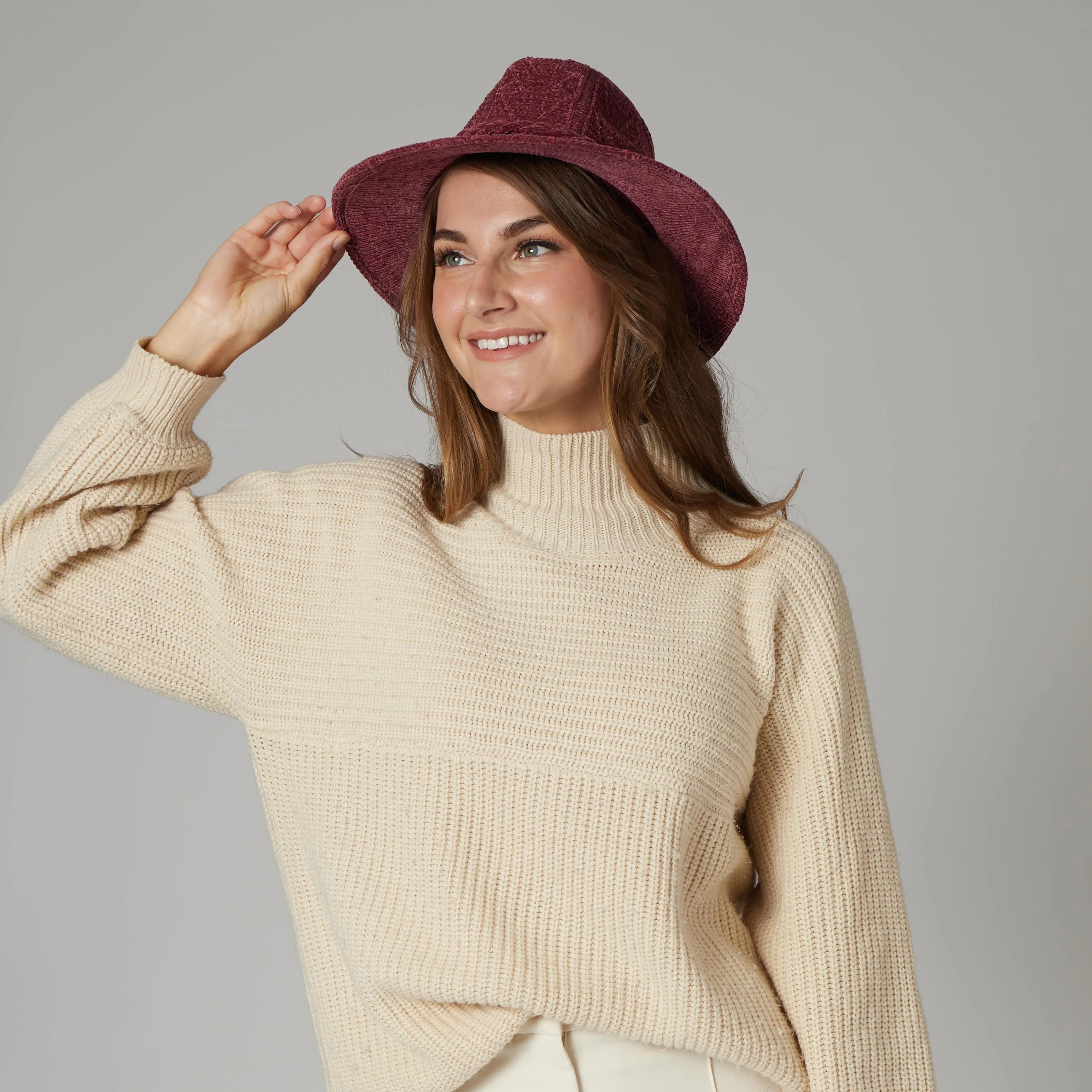 Women's Chenille Patterned Knit