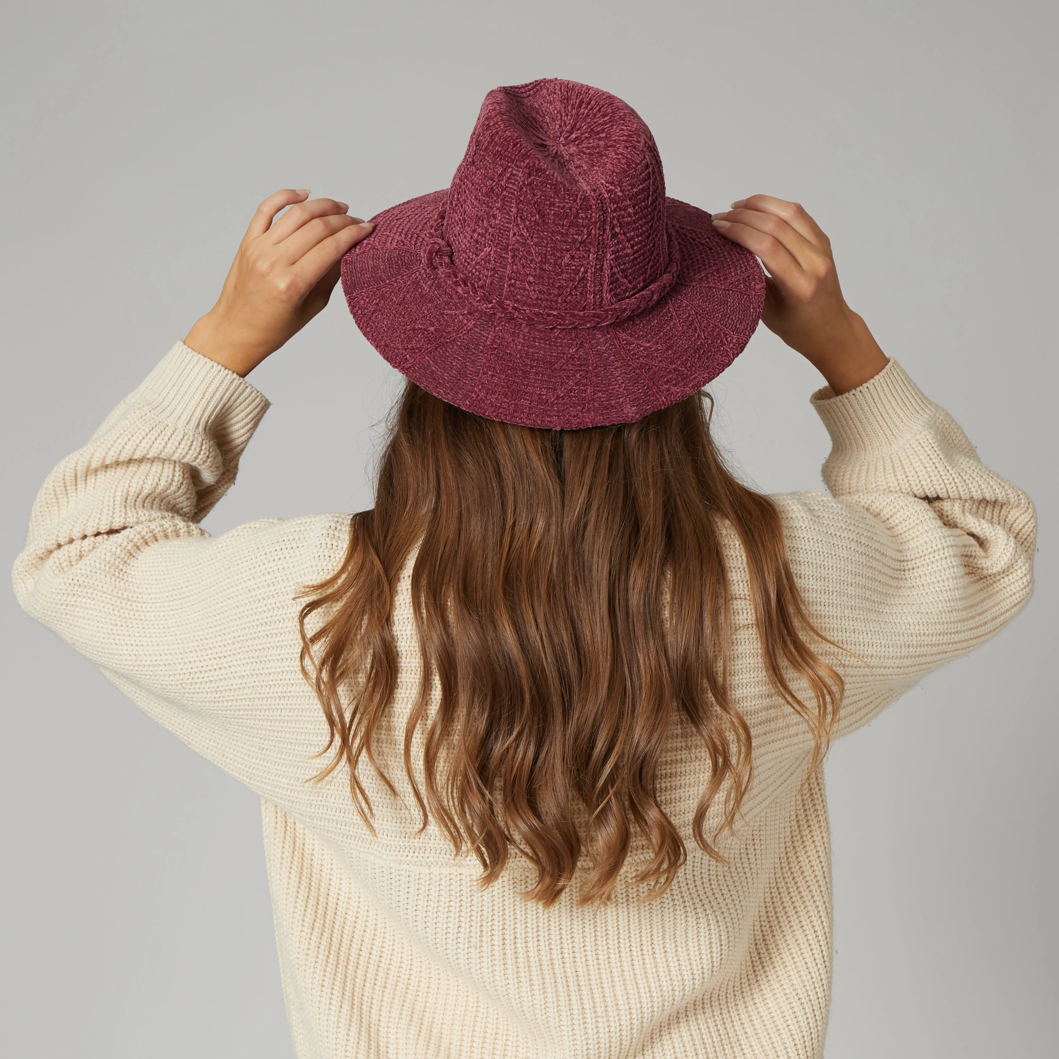 Women's Chenille Patterned Knit