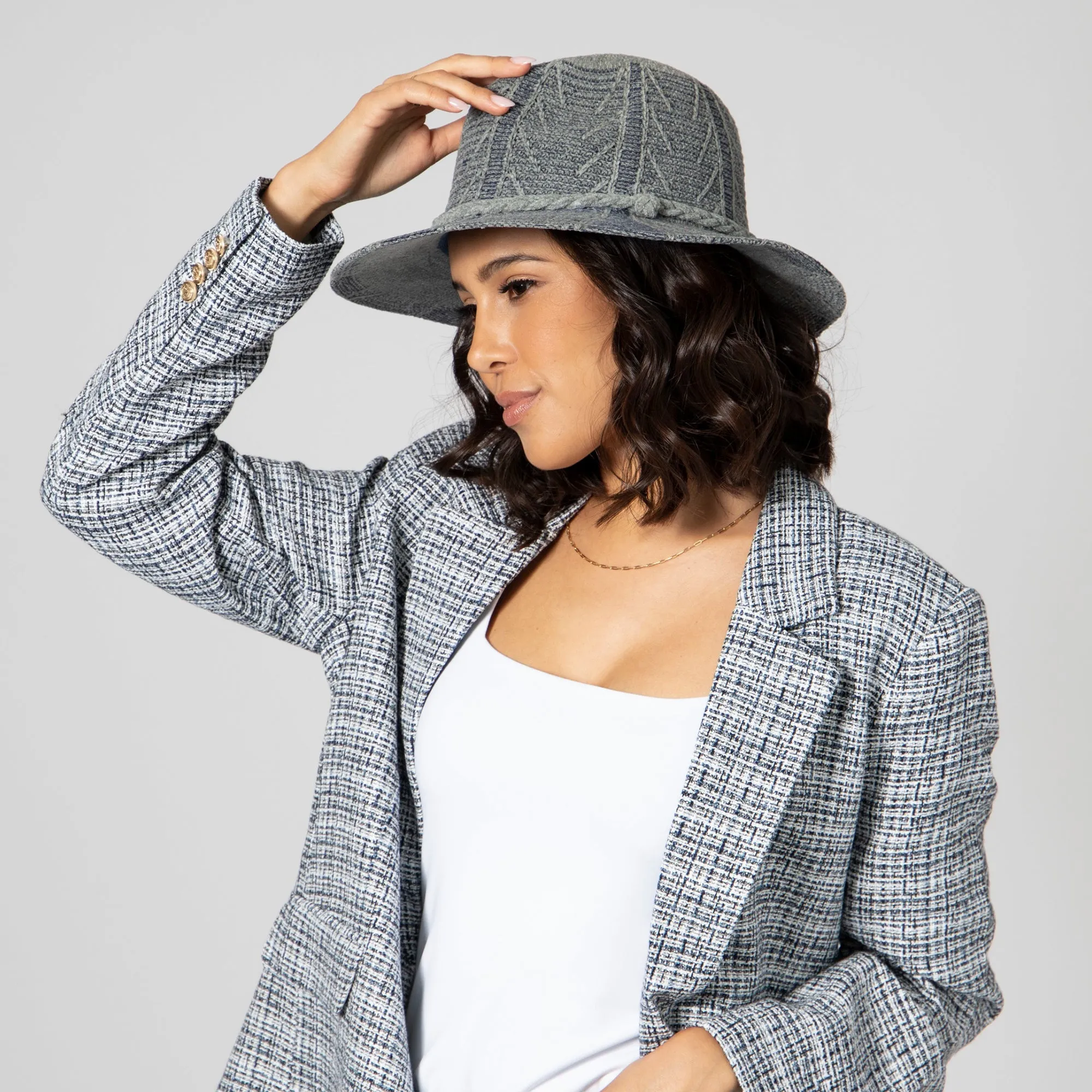 Women's Chenille Patterned Knit