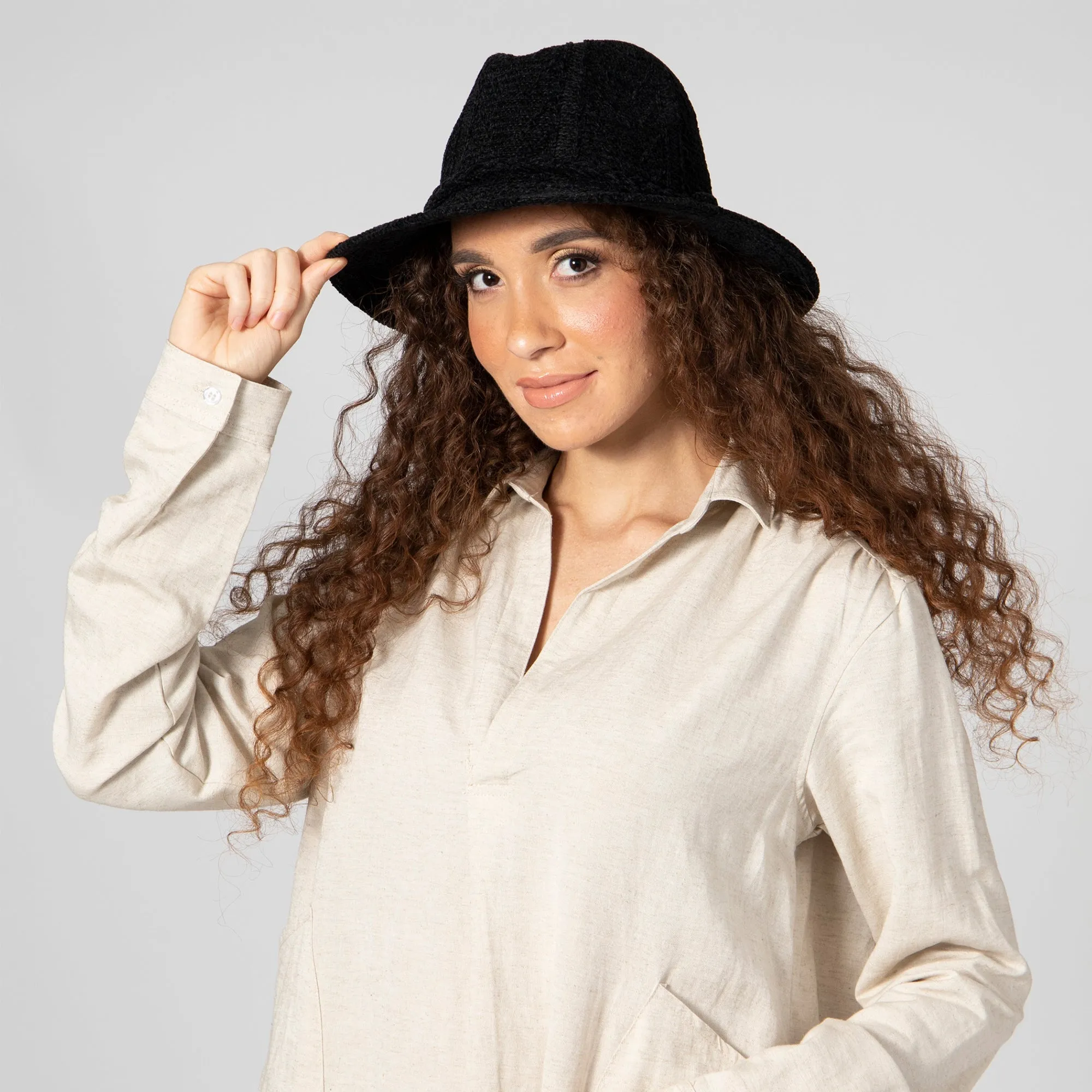 Women's Chenille Patterned Knit