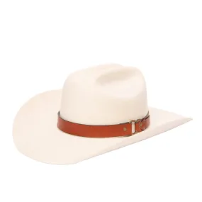 Women's Cowboy Hat with Aged Leather Band by FRYE
