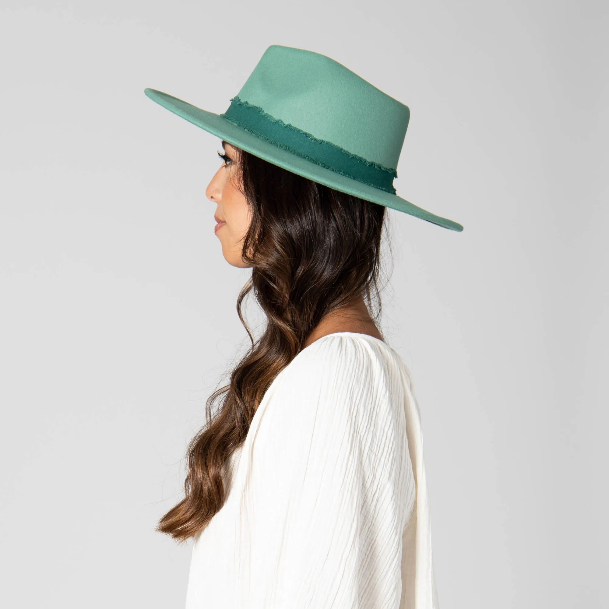 Women's Faux Felt Fedora