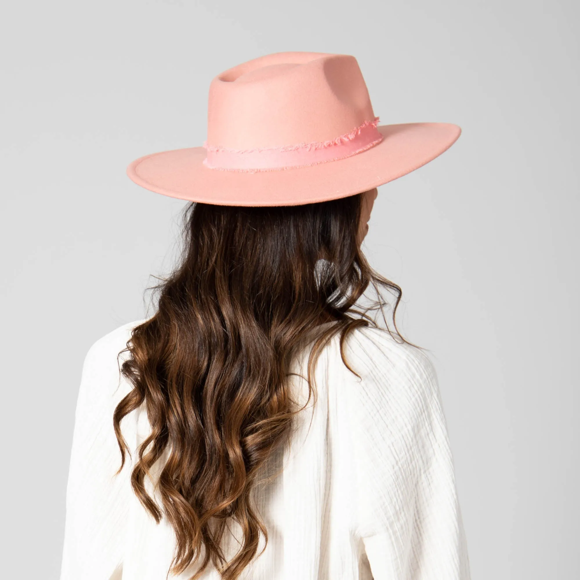 Women's Faux Felt Fedora