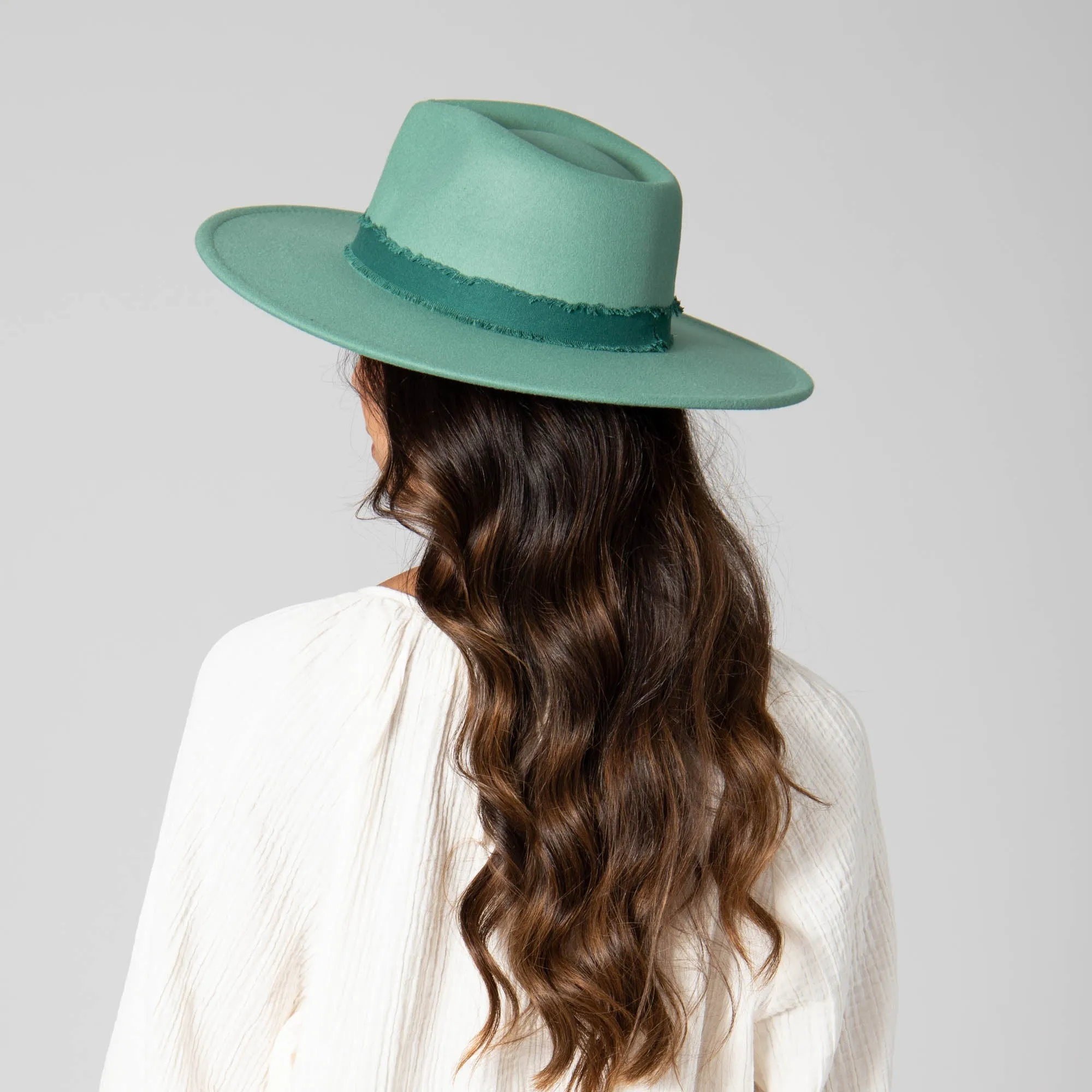 Women's Faux Felt Fedora