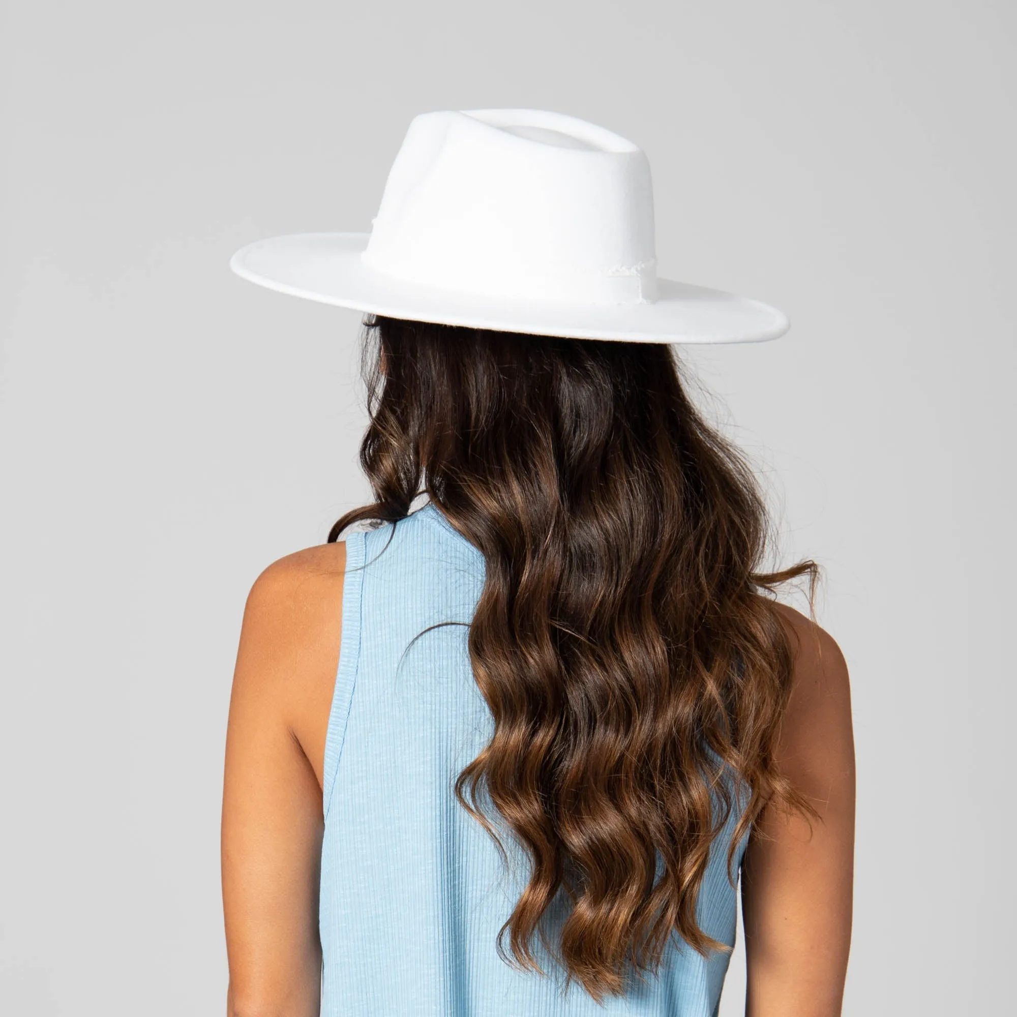 Women's Faux Felt Fedora