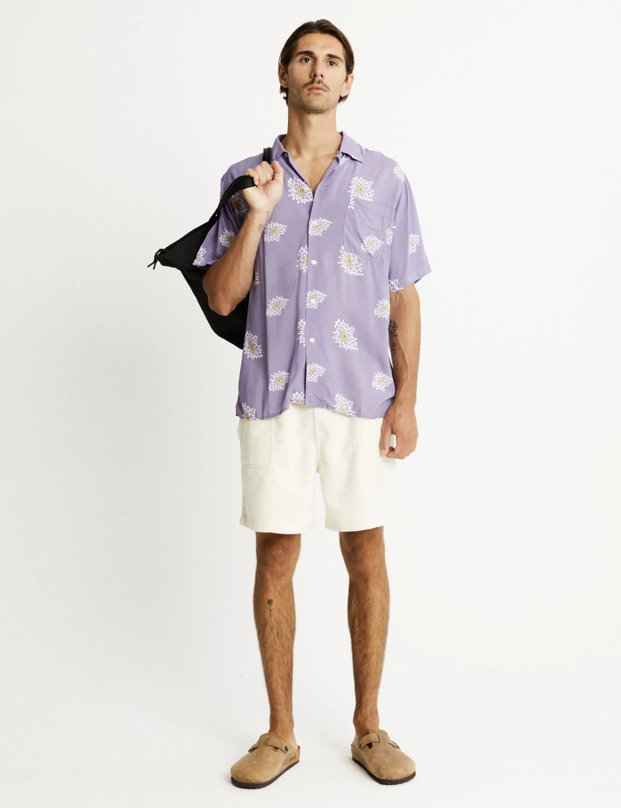 Zed Bowler Shirt - Light Violet